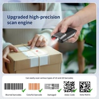 Netum 3in1 Bluetooth vonalkódolvasó - Vezeték nélküli QR és 2D szkenner iOS/Android/Windows eszközökhöz 5