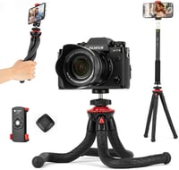 Fotopro 3 az 1-ben flexibilis szelfibot, állvány és telefontartó iPhone-hoz és kamerákhoz 1