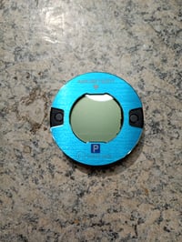 Disc de parcare electronic OOONO P-DISC NO1 – defect, funcționează parțial: afișaj deteriorat, lichid scurs (stare: vezi a 2-a imagine) 4
