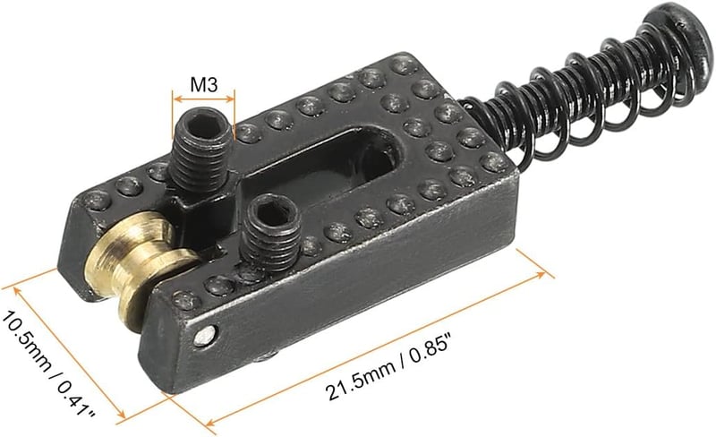 6db Arany Gitárhíd Nyereg 10.5mm - E-gitár Tremolo Alkatrész
