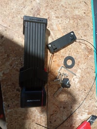 Antifurt pliabil pentru bicicletă Trelock Fold-it Daily 130 cm – cu suport X-Press și Tracking — elemente de fixare lipsă (stare: vezi a 2-a imagine) 2