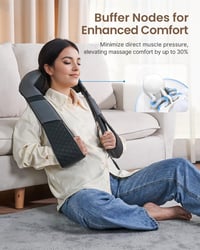 RENPHO Nyakmasszázs Vállmasszázs Készülék Melegítéssel 3D Shiatsu Masszírozó - RP-SNM061 8
