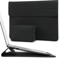 HYZUO 13,3-14" Állítható Laptop Tok MacBook Pro 14" M3/M2/M1 és Surface Laptop 5 Kompatibilis - Fekete 1