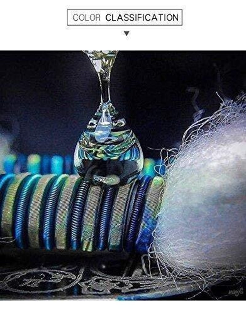 Audel 8in1 E-cigi Coil Szett - 48db Fused Clapton Tekercs RDA/RBA/RDTA-hoz