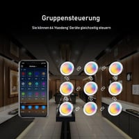 Philips Hue RGBW okos LED spotlámpa szett, beépíthető, Bluetooth 4