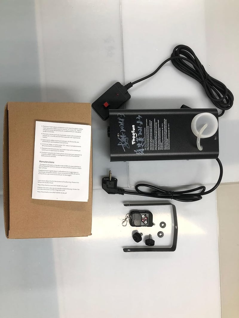 Theefun 400W Mini Ködgép Távirányítóval - Halloween, Buli, Esküvő