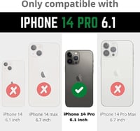 ArtsEvo iPhone 13 Pro Max ütésálló tok - Kék-lila, 2 méteres védelem, prémium TPU 2
