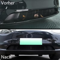 Leikaendi Első Hűtőrács Védőháló Tesla Model Y 2020-2024 - Kétrészes Légkivezető Lökhárító Betét Szett, Külső Autó Kiegészítő 2