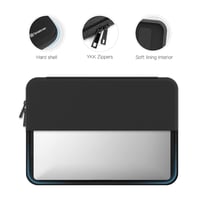 Smatree 15,6" Kemény Laptop Táska Dell Inspiron 15 és Lenovo Legion 5 Modellekhez - Fekete Védőtok Vékony Kialakítással 6