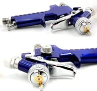 Awsuc HVLP Festékszóró Pisztoly 0,8 mm Fúvókával - Professzionális Gravitációs Airbrush 120 ml Tartállyal, Rozsdamentes Acél 7