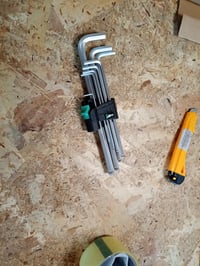 Set de chei imbus Wera 950 PKL/9 SM N metrice, cromate (1,5-10 mm) - Set incomplet (lipsește cheia de 2 mm) — set de 8 piese 4