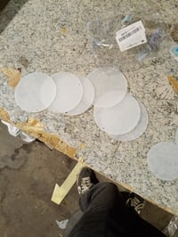 Discuri Acrilice Transparente Fyrdm cu Orificiu, 13 bucăți - Plăcuțe Rotunde din Plexiglas pentru Decorațiuni, 5 cm / 7,6 cm / 10 cm, grosime 2 mm, pentru pictură și decorare 5