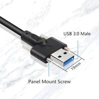 GINTOOYUN 0,5m Dupla USB 3.0 Hosszabbító Kábel Csavaros Rögzítéssel - Laptop, PC Csatlakoztatáshoz, Fekete

AI: I've created a Hungarian tit 3