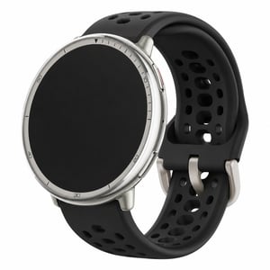 Pametni sat Amazfit Active 2 44mm crni, GPS, AI glasovno upravljanje — neispravan, za dijelove: Ne puni se i ne uključuje (stanje: vidi 2. sliku)