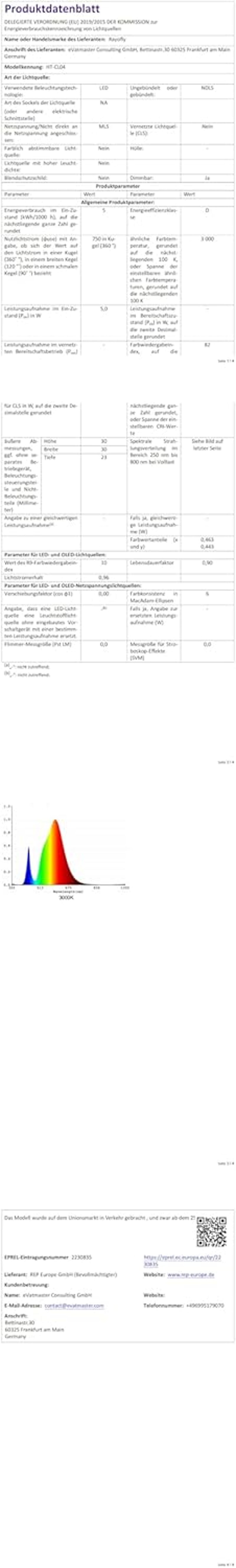 Rayofly 20W Teljes Spektrumú LED Növénylámpa, Állítható Magasságú Beltéri Növényvilágítás 4/8/12 Órás Időzítővel, COB Izzóval, Fekete