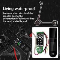 Yungeln Bluetooth V2.0 Roller Műszerfal 3 Csatlakozókábellel - Univerzális Verzió Xiaomi M365Pro Pro2 Elektromos Rollerhez - Vízálló Fém Ker 4
