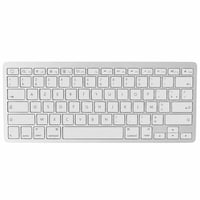 Bluetooth klávesnica Bluestork KB Mini Mac, francúzske rozloženie AZERTY, bielo-strieborná — chýba Bluetooth adaptér (stav: pozri 2. obrázok) 1