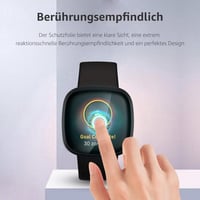 Fitbit Versa 2/4 Vízálló HD Képernyővédő Fólia 4db - Újracsomagolt 5