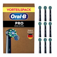 Zamjenske glave za električnu četkicu za zube Oral-B PRO CrossAction, crne, 9 komada - set sa smanjenom zalihom 2