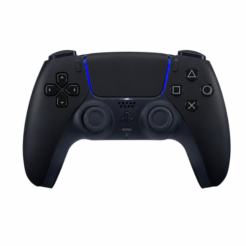PlayStation DualSense PS5 vezeték nélküli kontroller Midnight — hibás, részben működik: bal analógkar húzása (állapot: lásd a 2. képet)