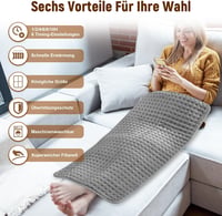 Qfun XXL elektromos melegítőpárna automatikus kikapcsolással - hátra, nyakra, vállra 2