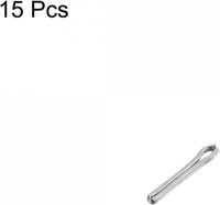 Ezüst 8mm-es Óraszíj Biztonsági Tű Szett - 15 darabos 3