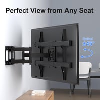 SUPTEK TV fali tartó 32-84" képernyőkhöz, dönthető, forgatható, 6 karú, VESA 600x400mm 4