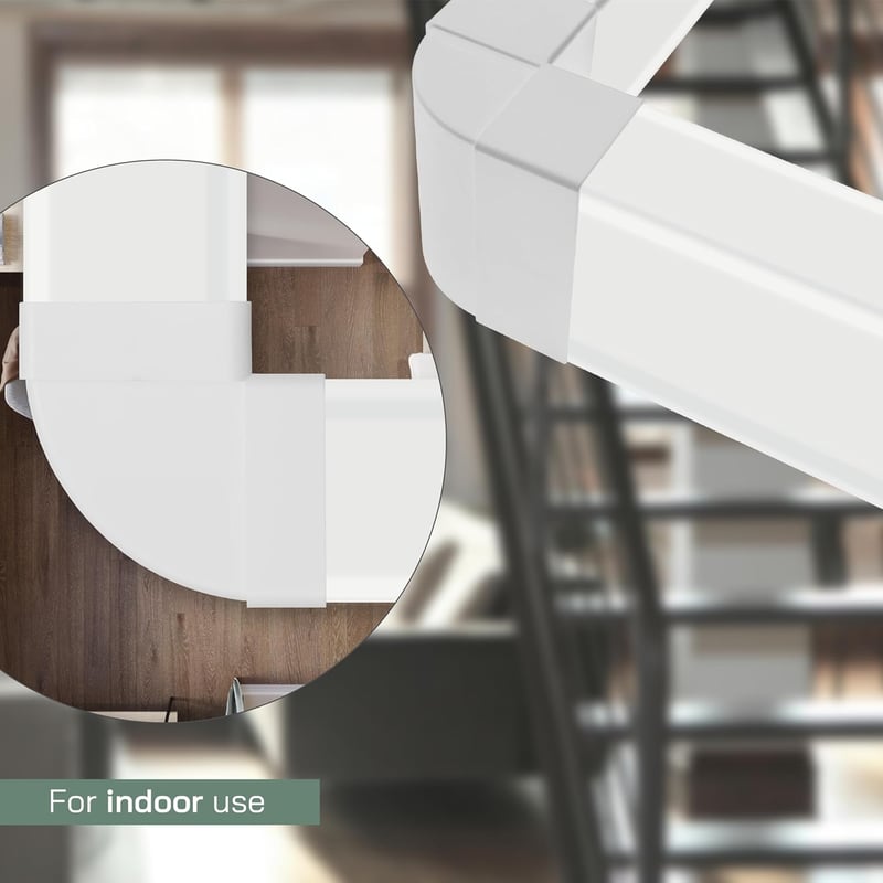 Vent Systems 220 x 90mm Függőleges Téglalap Alakú Csőkönyök 90°-os Csatlakozási Szöggel - Szellőztető Rendszerekhez, Fűtéshez és Hűtéshez