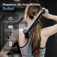 Emicool 2-in-1 Masszázspisztoly Meleg-Hideg Funkcióval, Hosszabbított Nyéllel - Izomfájdalom Enyhítő, 5 Sebességes, Hordozható Mély Szöveti  2