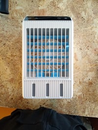 Răcitor de aer portabil Tiptop Home cu rezervor de apă de 1000 ml, temporizator 2-12H, 4 viteze, 7 culori — defect, pentru piese: nu se rotește (stare: vezi imaginea 2) 2