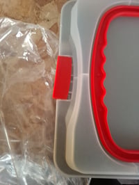 Tavă de copt Dr. Oetker Bake & Go cu capac transparent 42x29x4 cm – antiaderentă – suprafață zgâriată, clemă de fixare ruptă (stare: vezi imaginea a 2-a) 7
