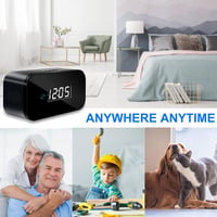 IGZYZ 4K WiFi Rejtett Kamera Óra - Éjjellátó, Mozgásérzékelő, 120° Látószög 6