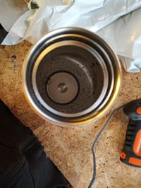 Sticlă termoizolantă cu pai Stanley IQ Flip Straw 1,06 L Orange Sherbert – utilizată, pătată, curea superioară (stare: vezi poza a 2-a) 2