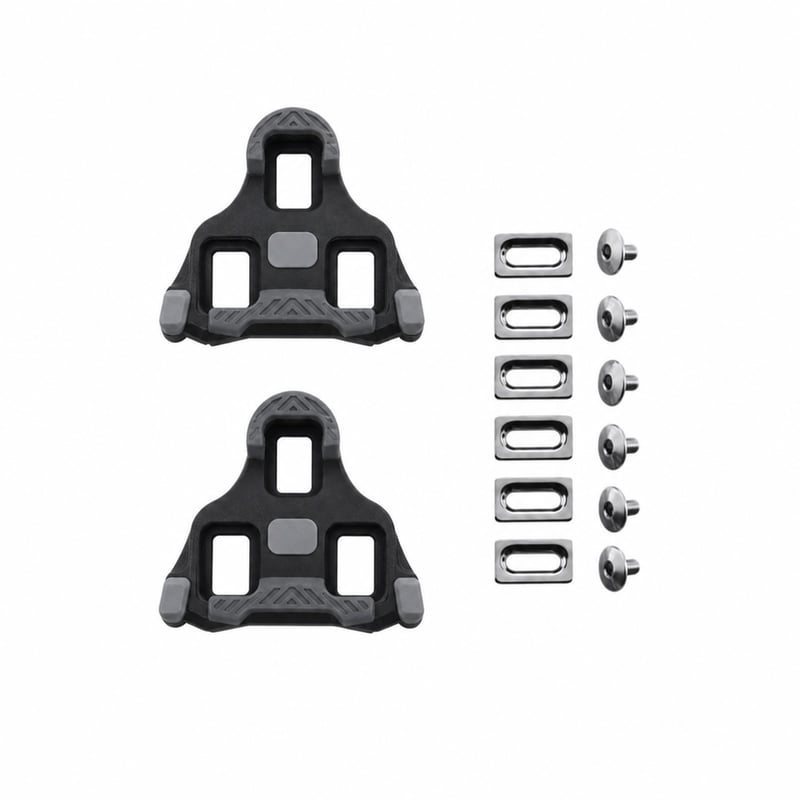 Set plăcuțe de fixare SHIMANO SM-SH11 SPD galben/negru pentru pantofi de ciclism
