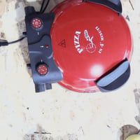 Elektrická pec na pizzu Ariete 909, kamenná doska, 400 °C, 1200 W, 30-minútový časovač — Silne opotrebovaný stav (stav: pozri 2. obrázok) 4
