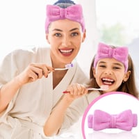 AOMIG Rózsaszín Spa Hajpánt Arcápoláshoz és Jógához 6
