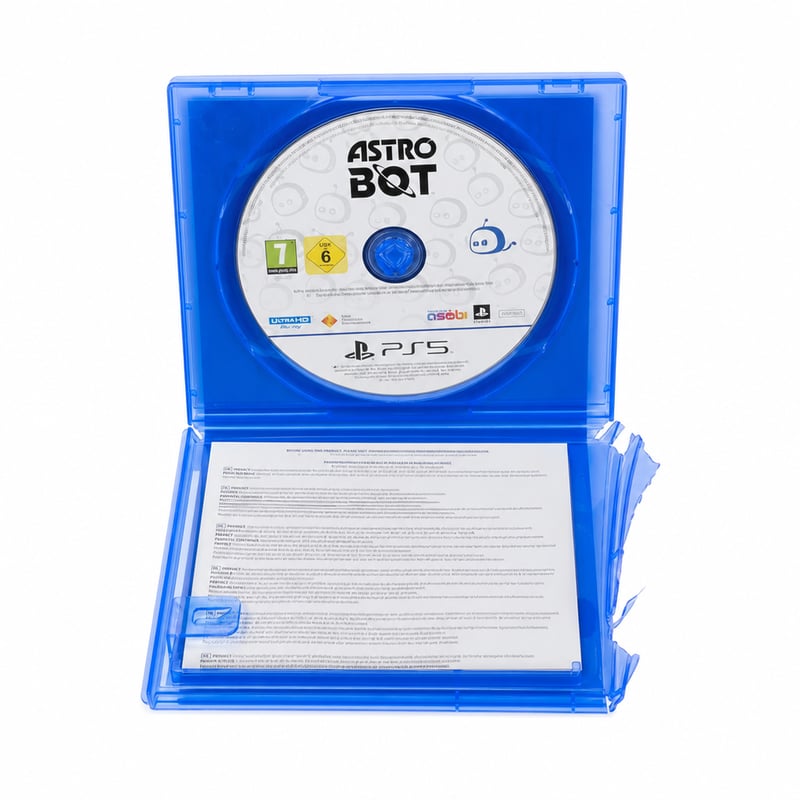 Astro Bot PS5 igra – platformska pustolovna videoigra za PlayStation 5, Team Asobi, otvoreni primjerak (slomljena kutija)
