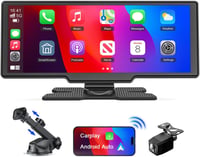 Avylet Vezeték Nélküli CarPlay 9,26" Érintőképernyővel - Android Auto, GPS Navigáció, Tolatókamera, Bluetooth, FM - Univerzális Autós Kijelz 1