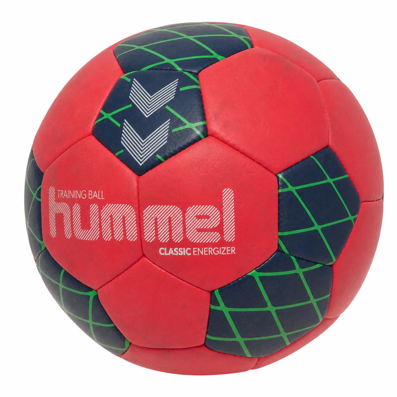 Minge de handbal hummel Classic Energizer - Roșu, mărimea 0 - Minge de antrenament unisex (Folosită: — ușor presată, murdară (stare: vezi a 2-a poză)