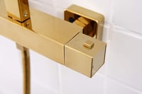 Schwänlein arany vízkőmentes termosztátos esőzuhany rendszer 8