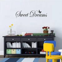 Fatiya Sweet Dreams Falmatrica 58x16 cm - Öntapadós Dekoratív Vinyl Felirat Hálószobába, Nappaliba - Vízálló, Környezetbarát Faldekoráció 7