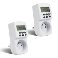 EXTRASTAR Programozható Digitális Időzítő Konnektor - Elektromos Aljzat Időzítéssel Otthoni Készülékekhez 1