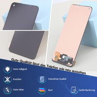 RongZy OPPO A74 4G LCD Kijelző és Érintőképernyő Csere Készlet - Fekete Színű Digitalizáló Panel Szerszámokkal Telefonjavításhoz 6