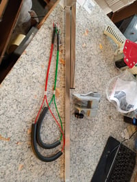 PawHut Összecsukható Rozsdamentes Acél Kisállat Nyírógép Kutyákhoz, Max. 74 cm — fekete rögzítőpánt nélkül (állapot: lásd a 2. képet) 2