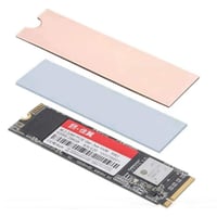 Easycargo M.2 SSD réz hűtőborda készlet, dupla csomag, hőelvezetést javító 2
