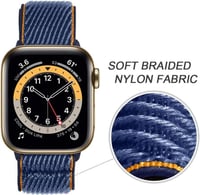 Apple Watch szíj - Sötétkék, univerzális méret (38-42mm) 4