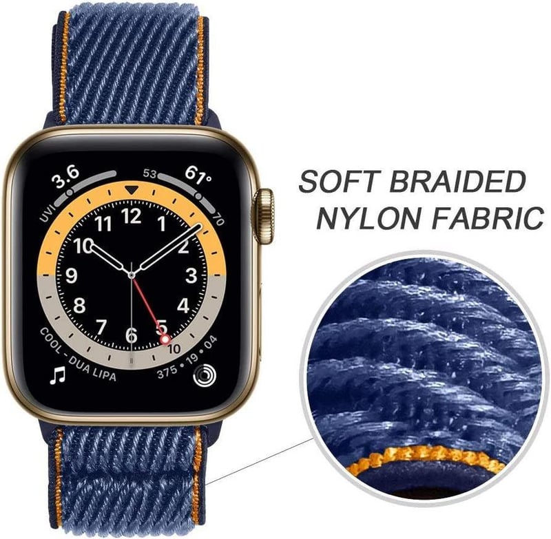 Apple Watch szíj - Sötétkék, univerzális méret (38-42mm)