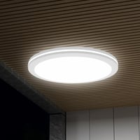 Liper 30W LED mennyezeti lámpa, hidegfehér, vízálló, IP65, kerek, 25,5cm 7