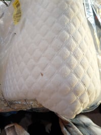 Derila Memory Foam ergonomikus nyakpárna oldalt alvóknak, King Size méret, memóriahabos fejpárna, használt 3