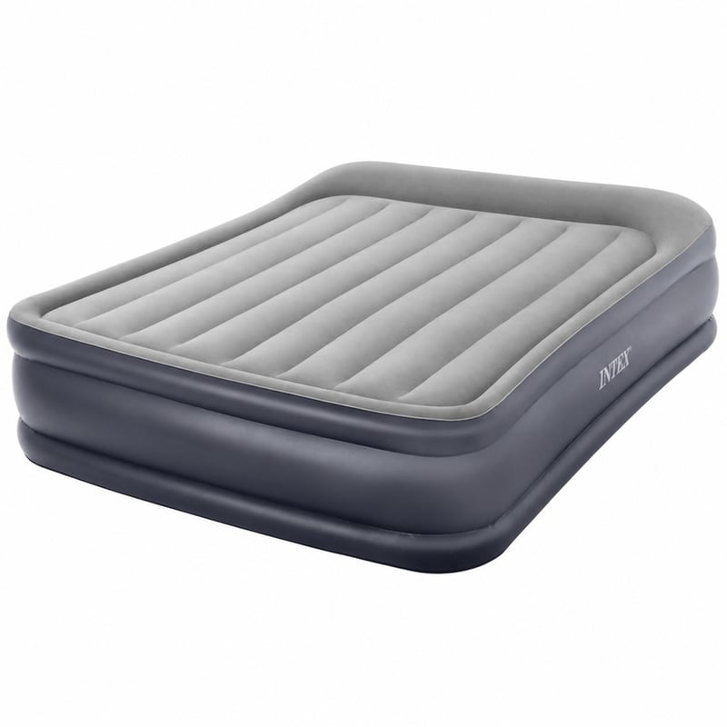 Intex Deluxe Pillow Rest Raised madrac na napuhavanje za 2 osobe 152x203x42 cm, nosivost 272 kg — bez kabela za napajanje (stanje: vidi 2. sliku)